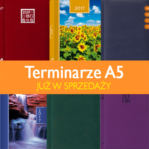 Terminarze A5 już w sprzedaży!